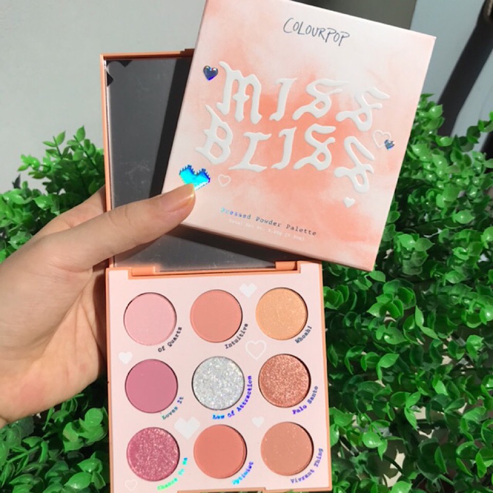 BẢNG PHẤN MẮT COLOURPOP MISS BLISS PRESSED POWDER PALETTE